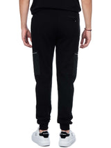 Black KL Trackpants with Cargo Pockets