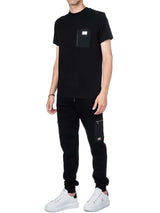 Black KL Trackpants with Cargo Pockets