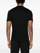 Medusa Print Logo T-Shirt in Black