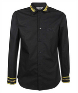 Black Button Up Couture Shirt