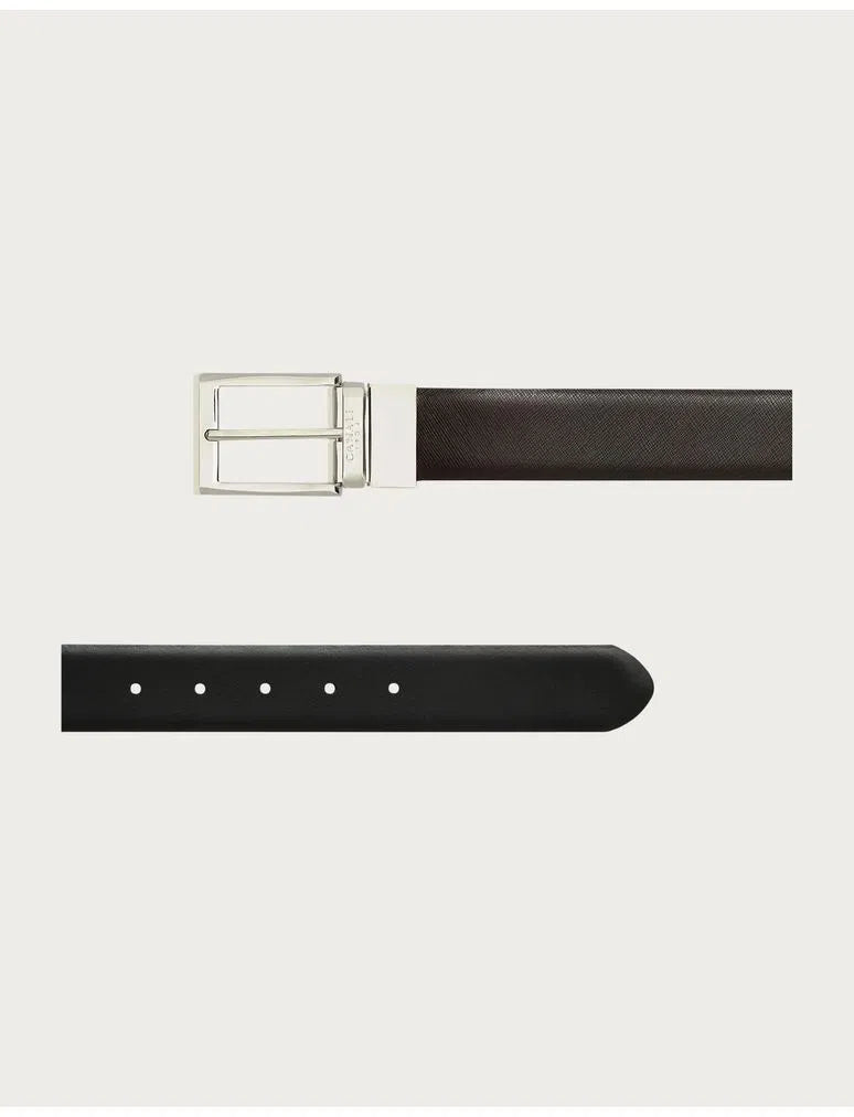 Black and Brown Reversible Belt