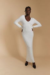 Cable Knit Gown - Candido