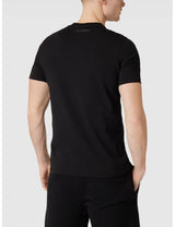 KL Black Tee with White Letting on Side