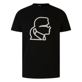 KL Black T-Shirt with White Emoji Logo