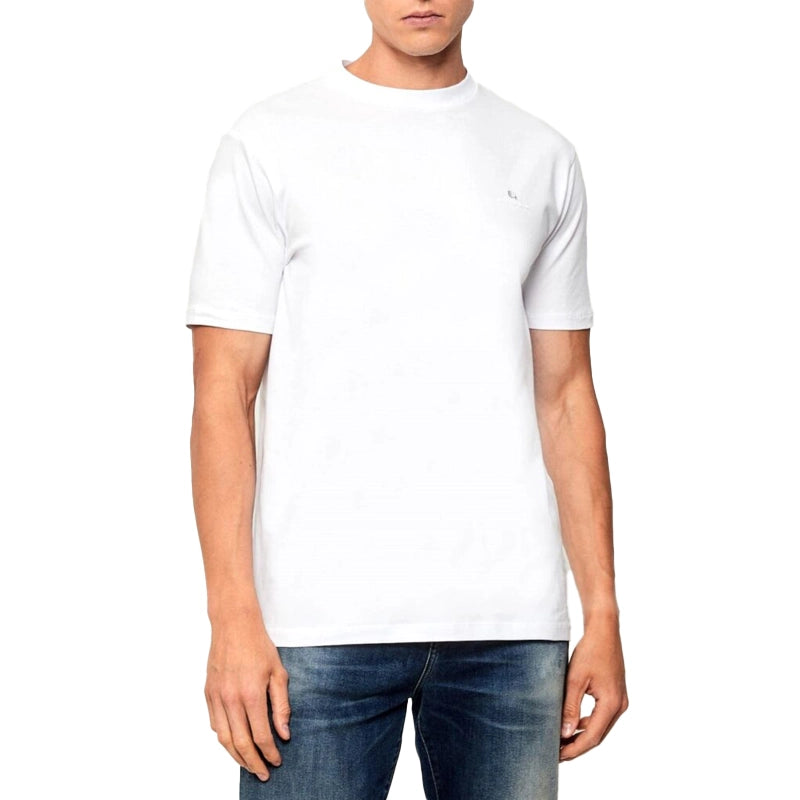 KL White Crewneck T-Shirt with Ikonik Logo