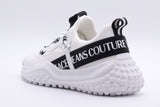 VJC White Low-Top Sneaker with Logo