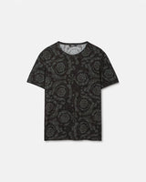 Black/Grey Baroque Versace T-Shirt