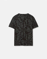 Black/Grey Baroque Versace T-Shirt