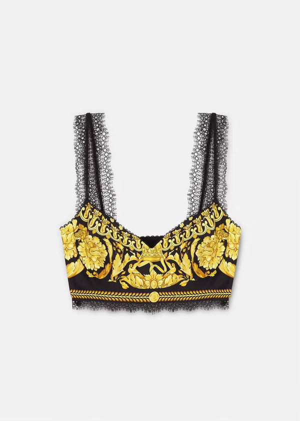 Barocco Print Bralette