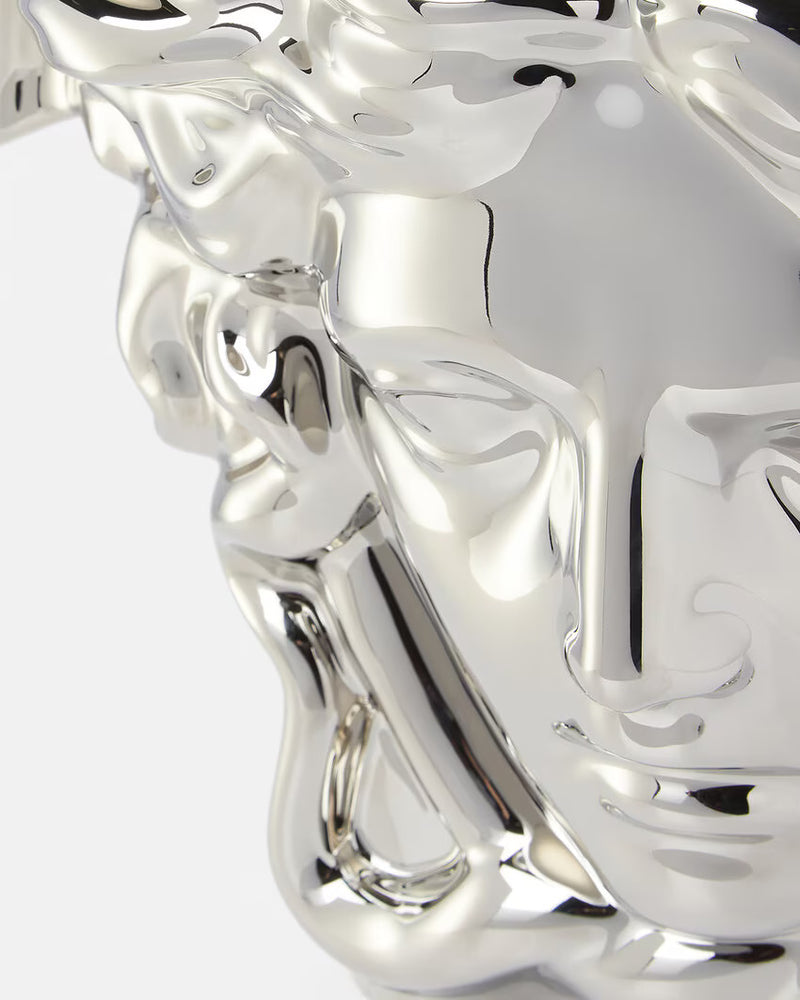 Medusa Grande Vase Silver 30cm