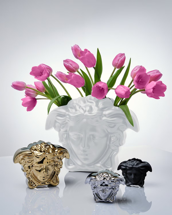 Medusa Grande Vase 30cm White
