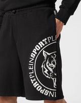 Jogging Shorts with Tiger Logo Print