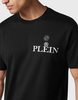 Black T-shirt Round Neck SS Iconic Plein