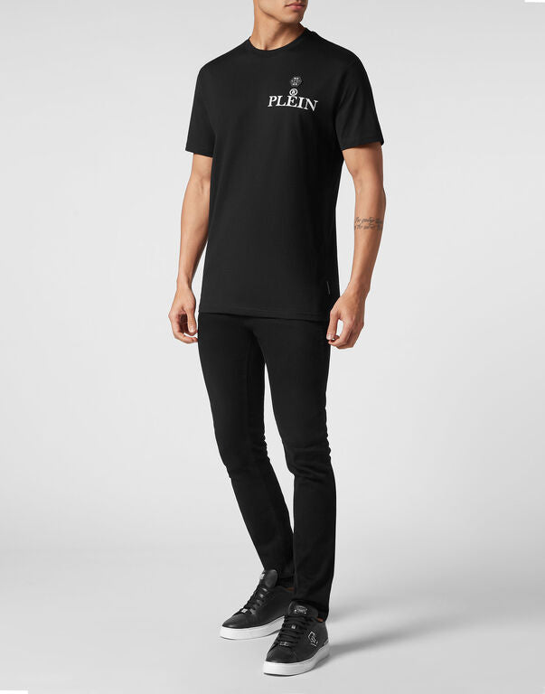 Black T-shirt Round Neck SS Iconic Plein