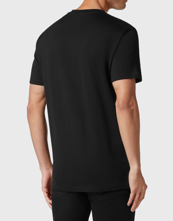 Black T-shirt Round Neck SS Iconic Plein