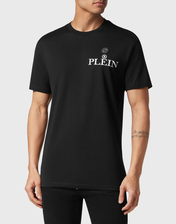 Black T-shirt Round Neck SS Iconic Plein
