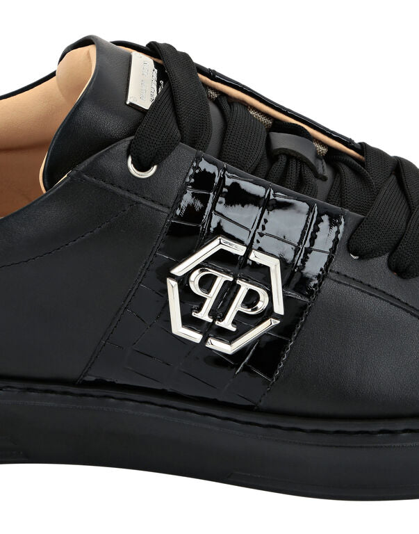 PP Leather Lo-Top Sneakers