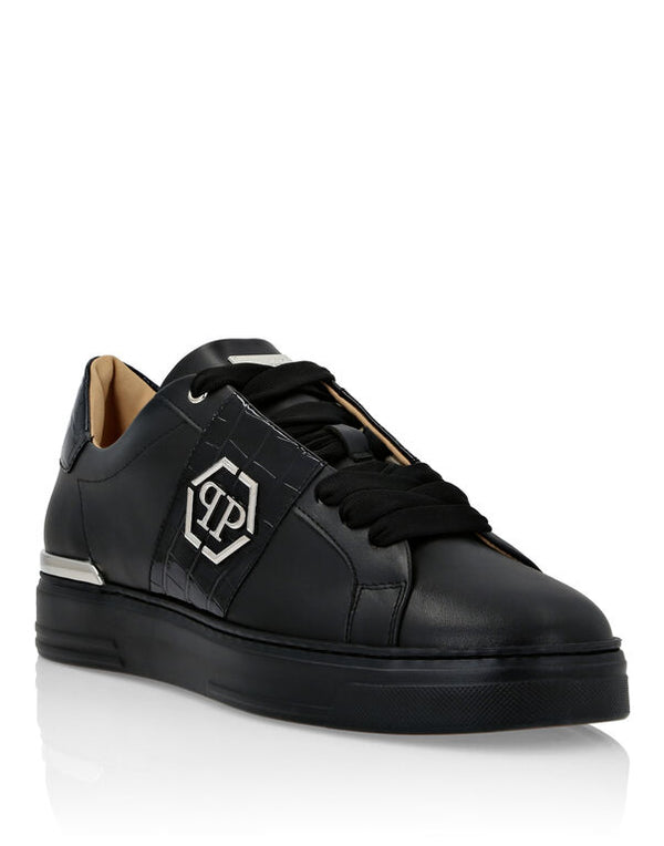 PP Leather Lo-Top Sneakers