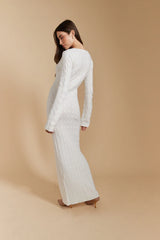 Cable Knit Gown - Candido