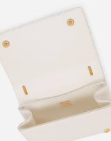 White Leather DG Shoulder Bag