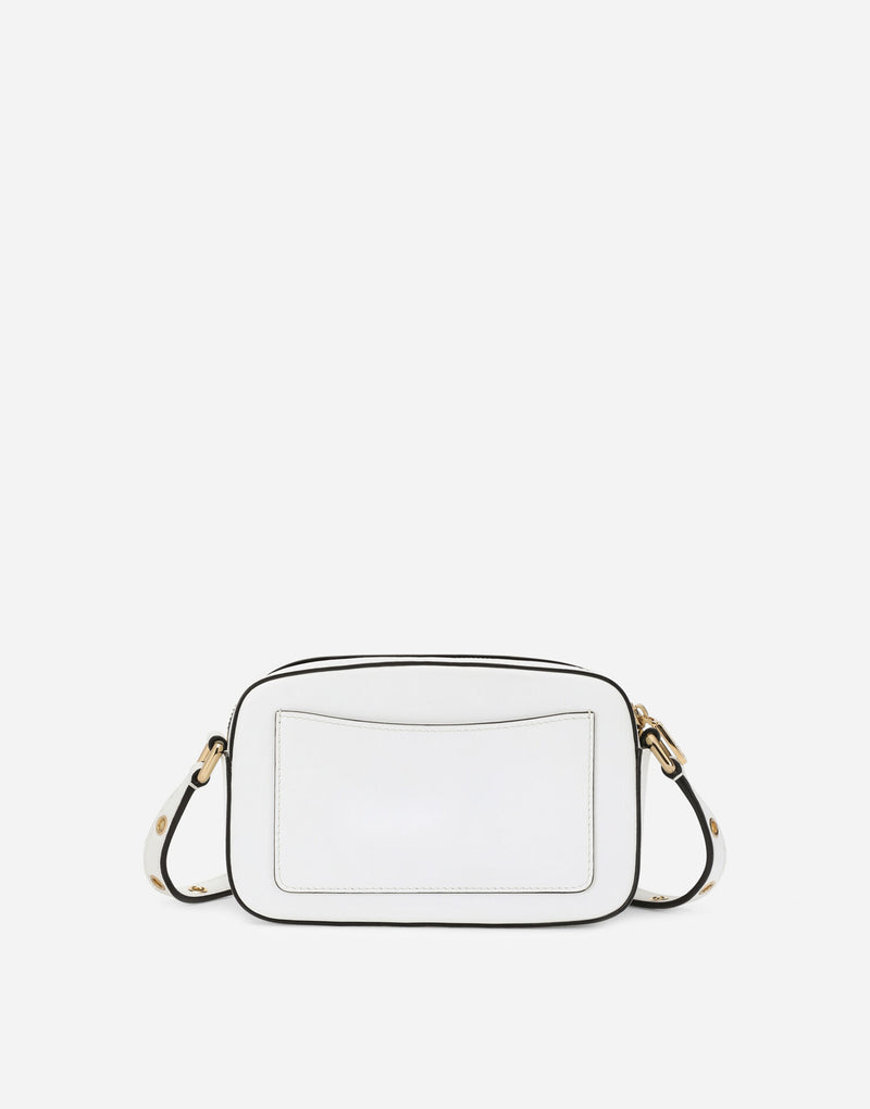 White Leather 3.5 Crossbody Bag