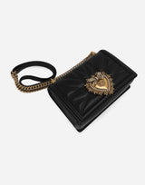 Medium Devotion Bag with Quilted Leather