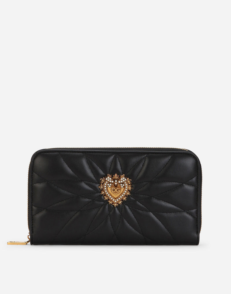 Devotion Leather Wallet in Black