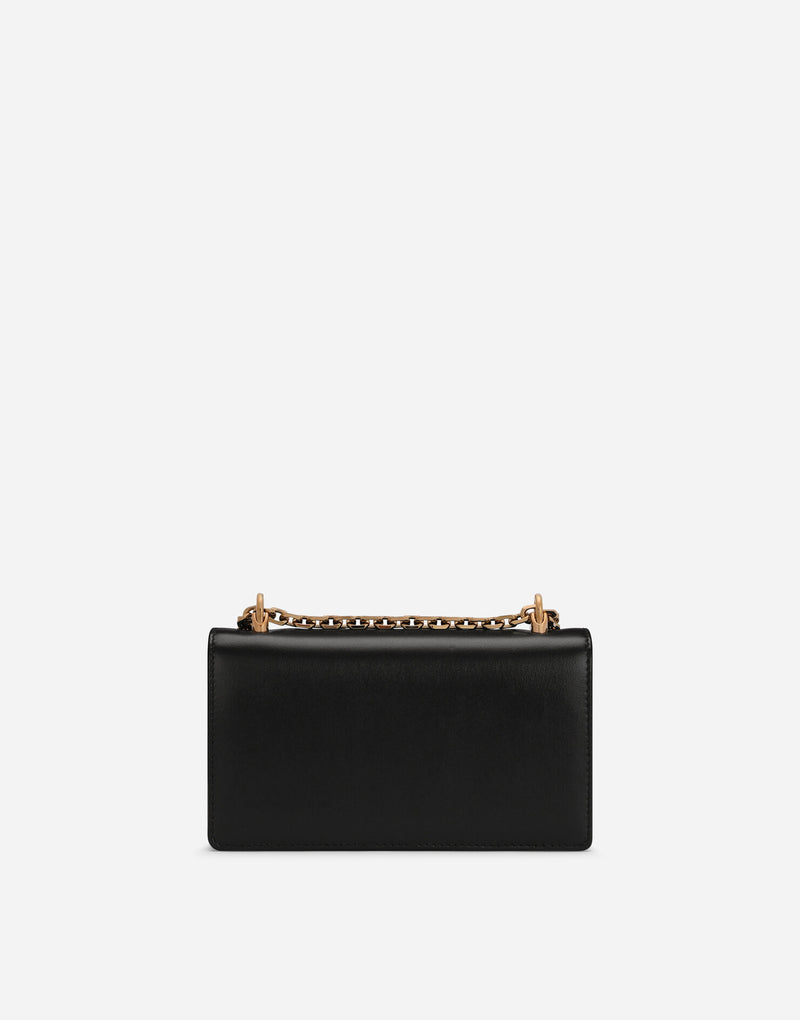 Black Calfskin Phone Bag