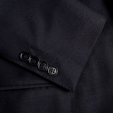 Dark Navy Blue Notch Lapel Suit