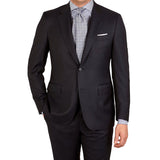 Dark Navy Blue Notch Lapel Suit