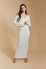 Cable Knit Gown - Candido