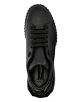 Black Lo-Top Sneakers