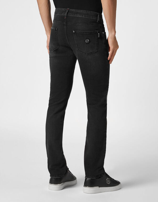 Night Crawler Straight Denim Trousers