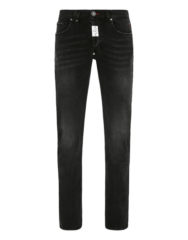 Night Crawler Straight Denim Trousers