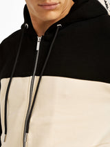 Two Tone Hooded Jacket