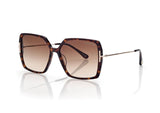 Joanna Sunglass Brown Tortoise Shell