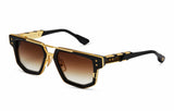 Mach-Nine in Black Glass and Yellow Gold