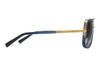 Mach One in Yellow Gold and Blue Swirl