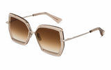 Narcissus-Two in Silver/Khaki Crystal