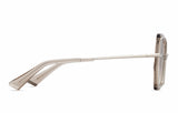 Narcissus-Two in Silver/Khaki Crystal