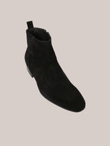 Allebasi Suede Black Boot