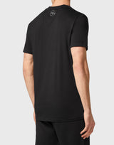 T-Shirt Round Neck SS Tiger Green on Black