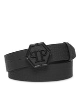 Printed Crocco Belt Hexagon