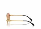 Sunset Gradient Gold Frame Sunglasses
