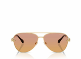 Sunset Gradient Gold Frame Sunglasses