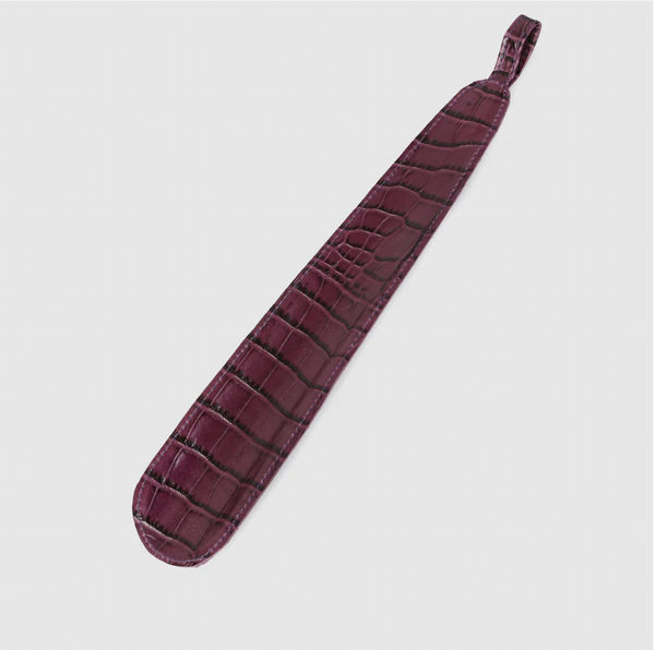Burgundy Scale Shoe Horn