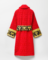 I Love ♡ Baroque Bathrobe - Red