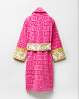 I Love ♡ Baroque Bathrobe - Pink