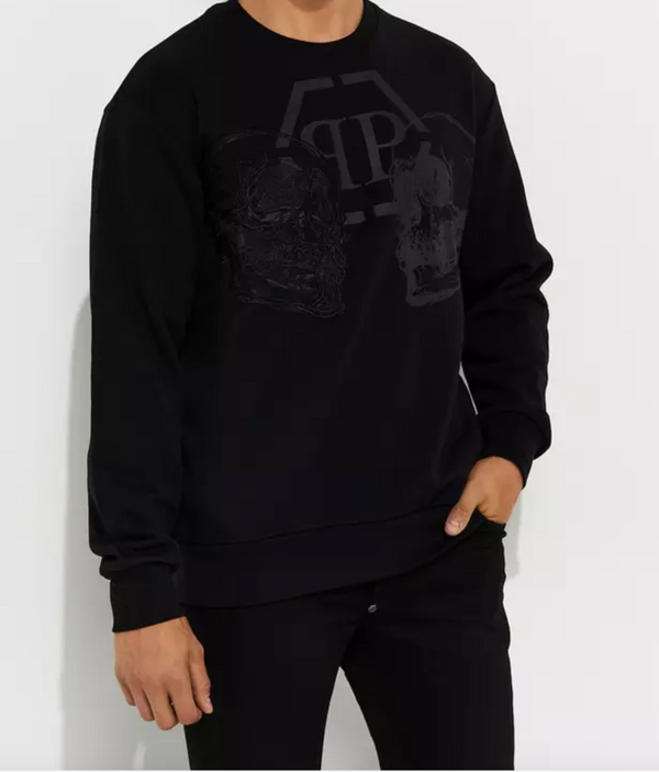 Sweatshirt LS Black on Black