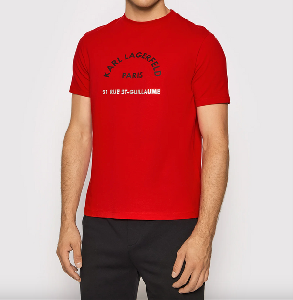 Red Crewneck T-Shirt